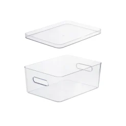 SmartStore™ Compact Clear L oppbevaringsboks+lokk sett