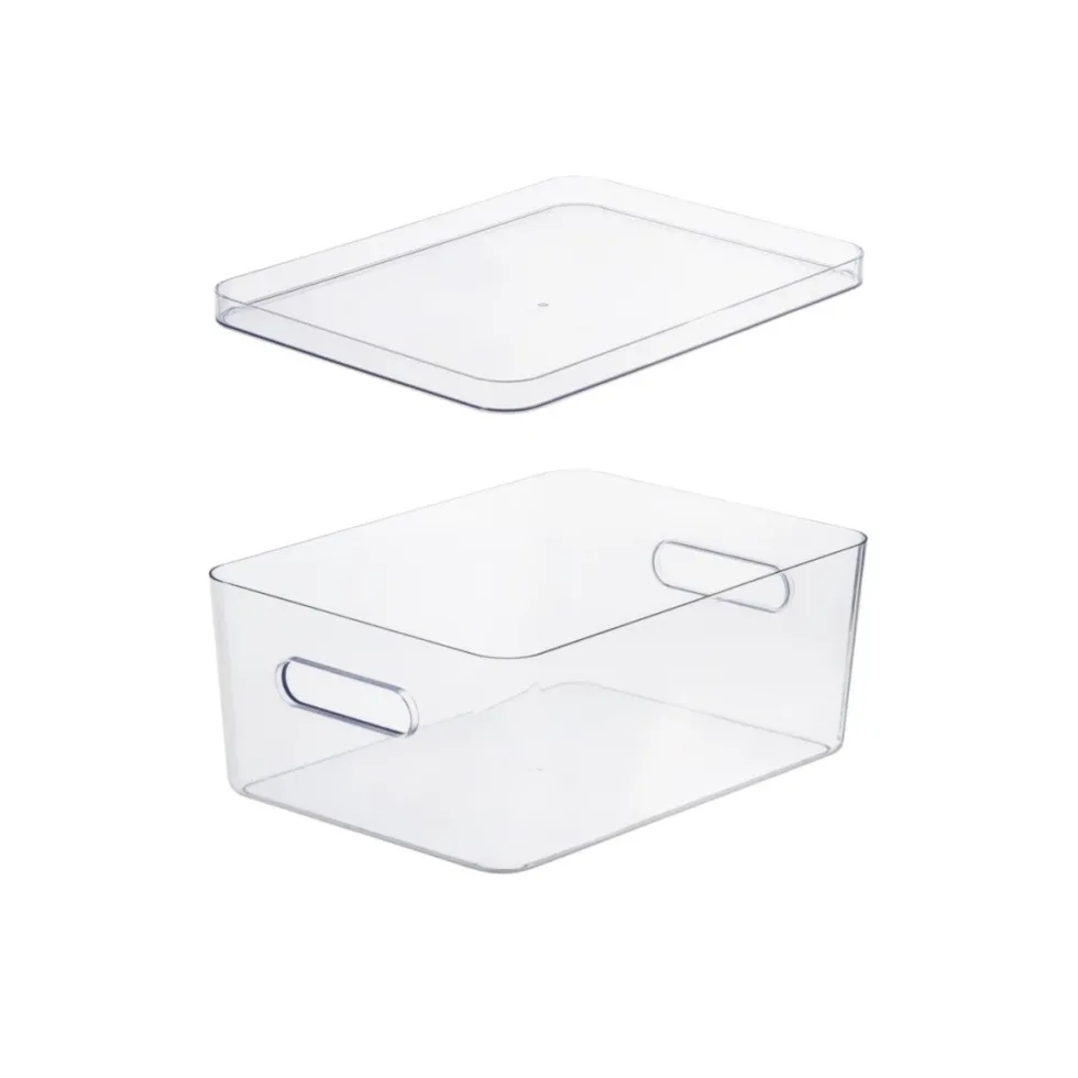 SmartStore™ Compact Clear L oppbevaringsboks+lokk sett