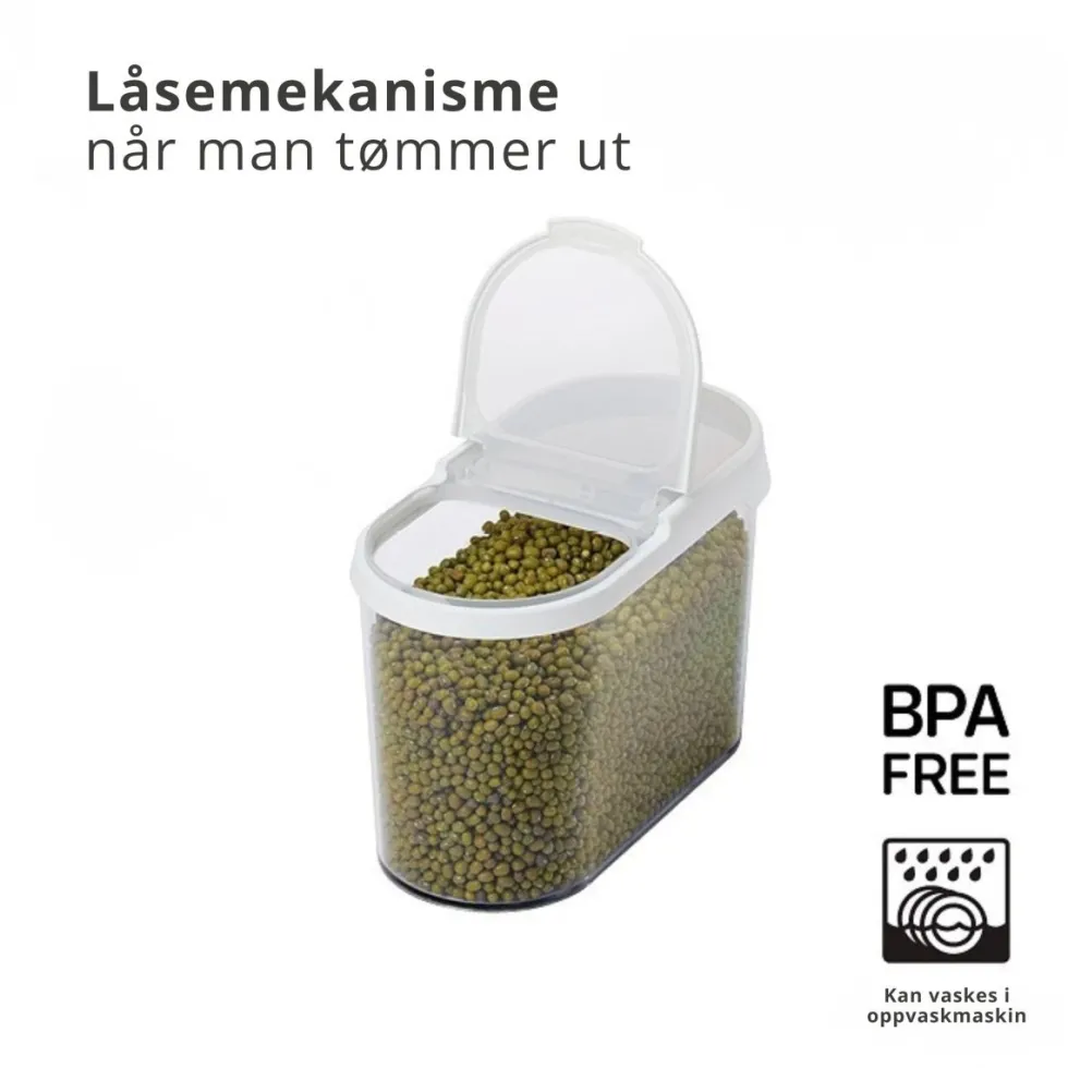 SmartStore Flip oppbevaringsboks med lokk 1,1 L