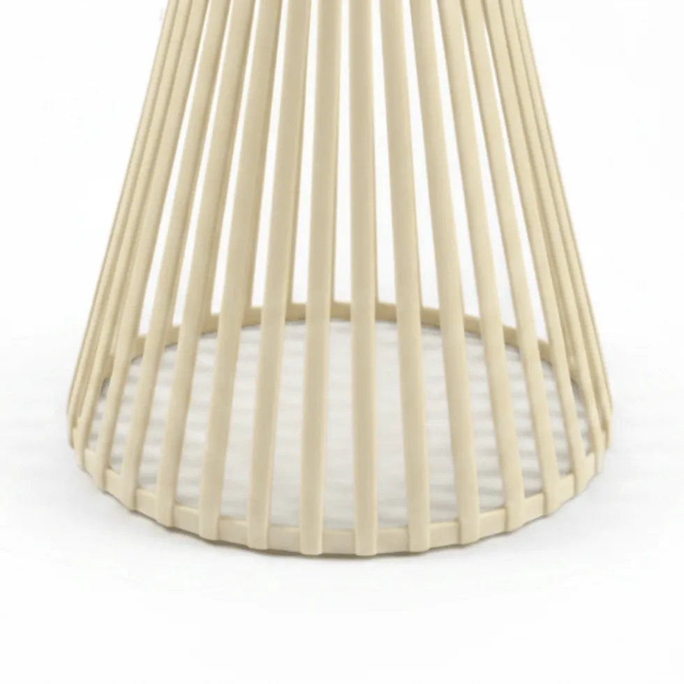 Solarlykt beige 20 x 24, 5 cm