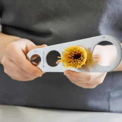Spaghettimåler i rustfritt stål 1 til 4 porsjoner