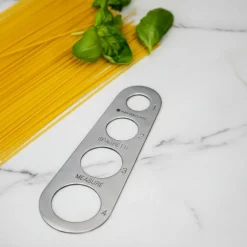 Spaghettimåler i rustfritt stål 1 til 4 porsjoner