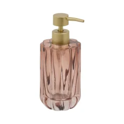 Såpedispenser i ravglass 300 ml