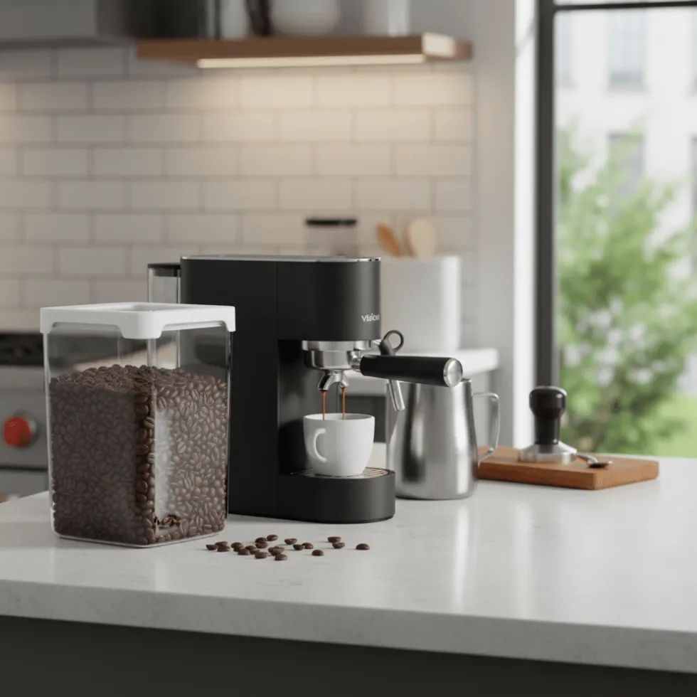 Startpakke SmartStore vision oppbevaringsboks med lokk 5 deler