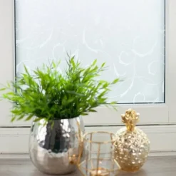 Static Scroll Flower vindusfolie