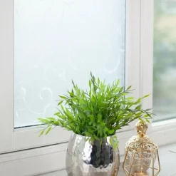 Static Scroll Flower vindusfolie