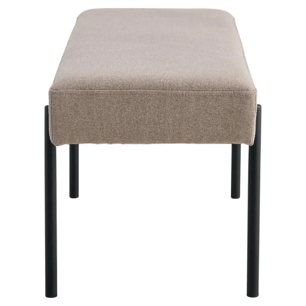 Swindon benk bouclé stone 100 cm