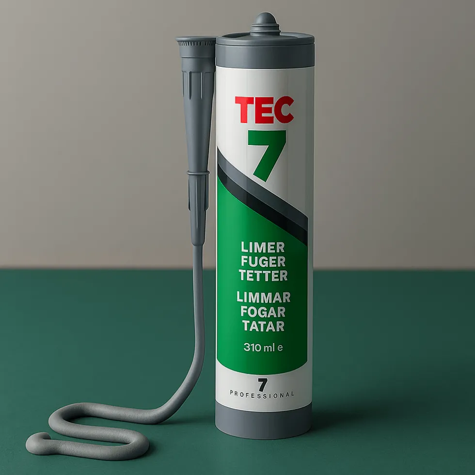 TEC7 fugemasse grå