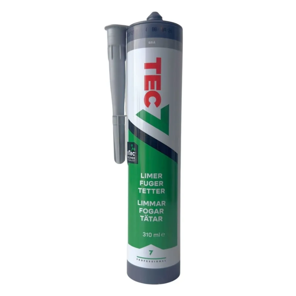 TEC7 fugemasse grå