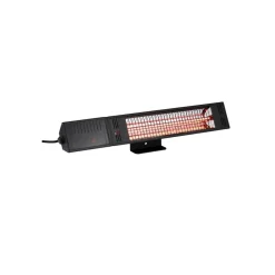 Terrassevarmer for vegg 1500 watt Sort