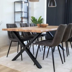 Toulon spisebord natur eik 200 cm