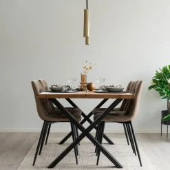 Toulon spisebord natur eik 140 cm