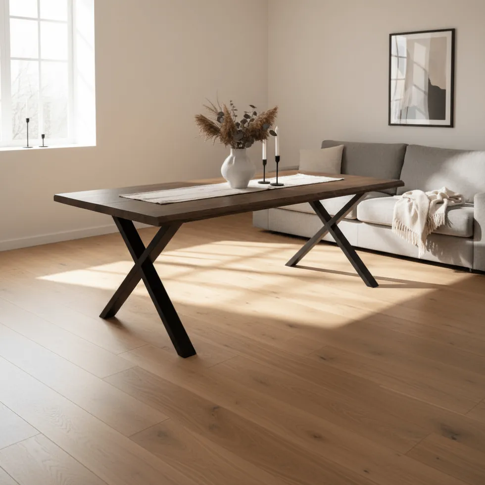 Toulon spisebord røkt eik 240 cm