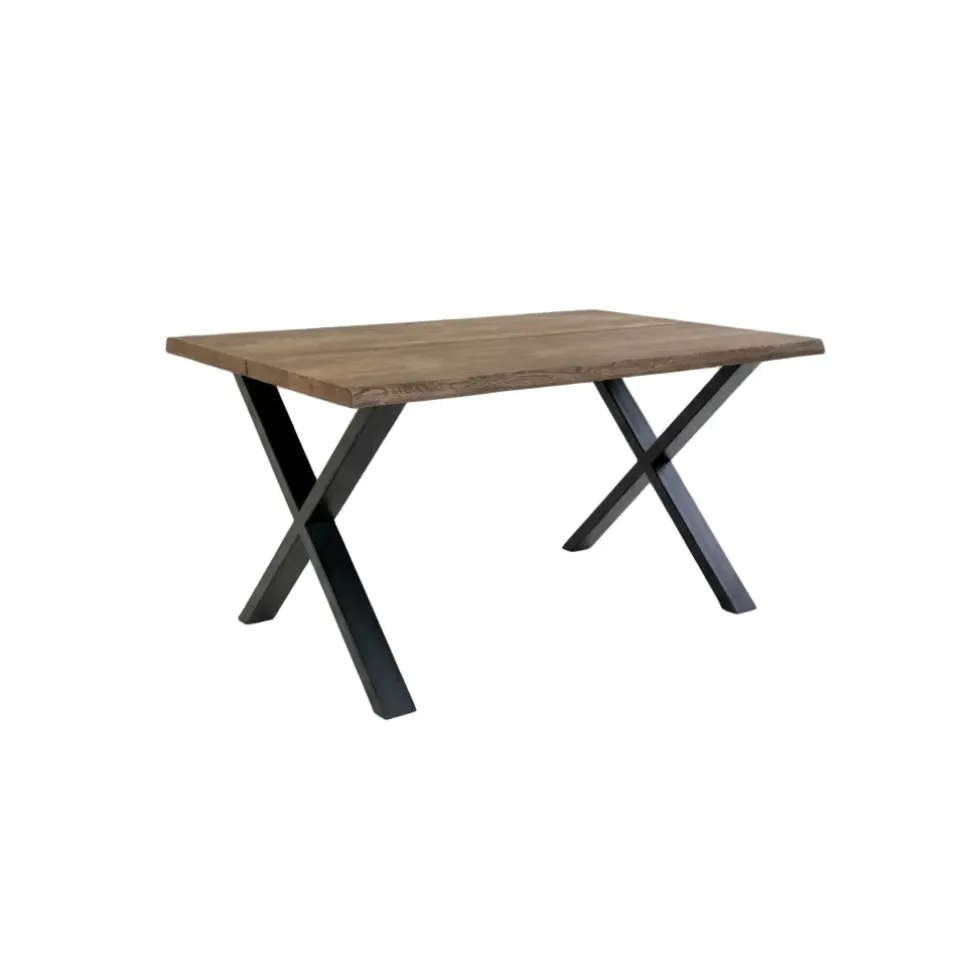 Toulon spisebord røkt eik 140 cm