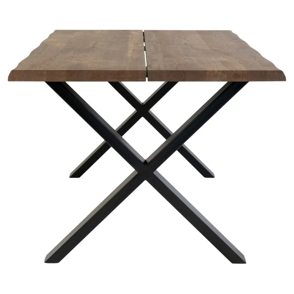 Toulon spisebord røkt eik 140 cm