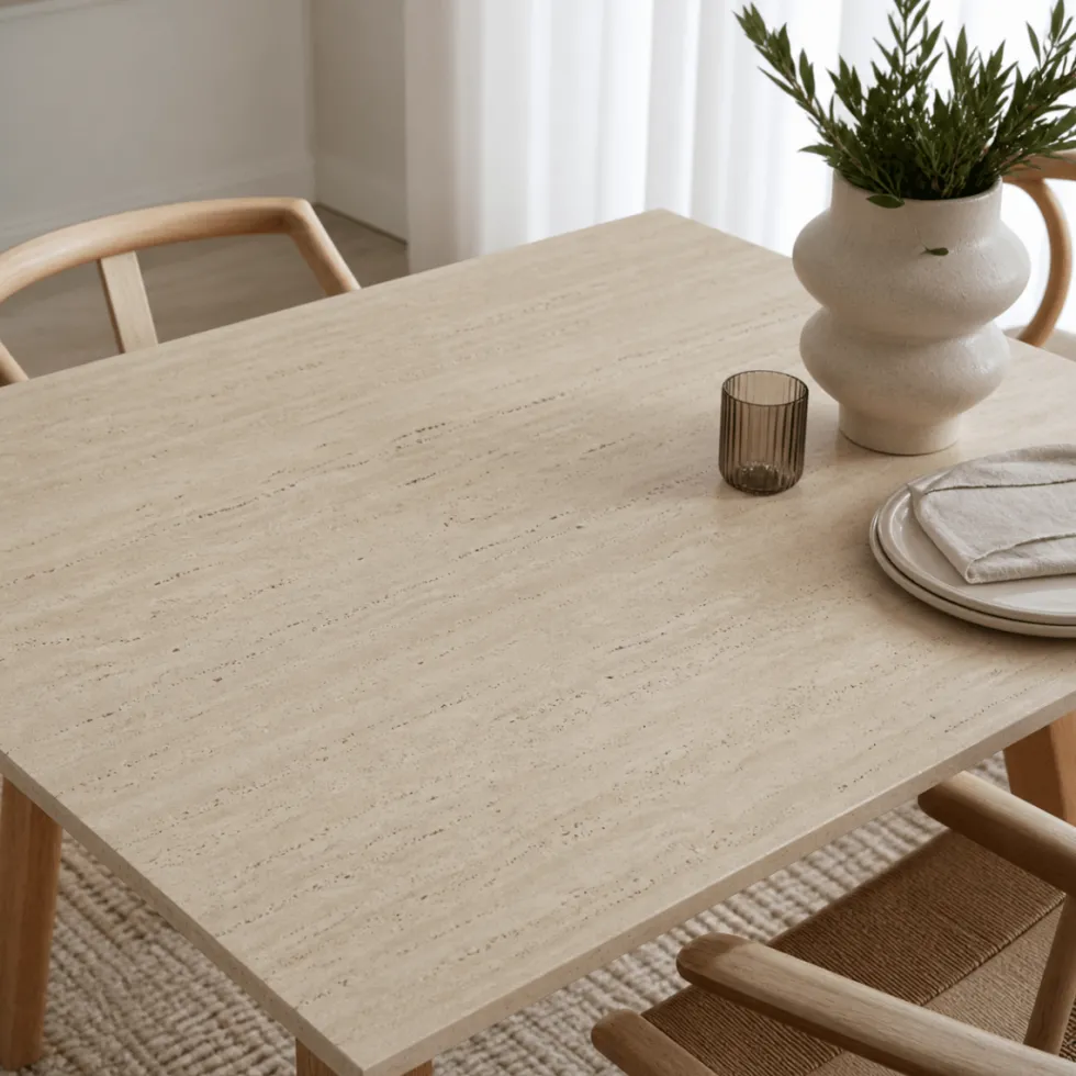 Travertin kontaktplast