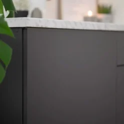 Uni matt antrasitt varm grå kontaktplast