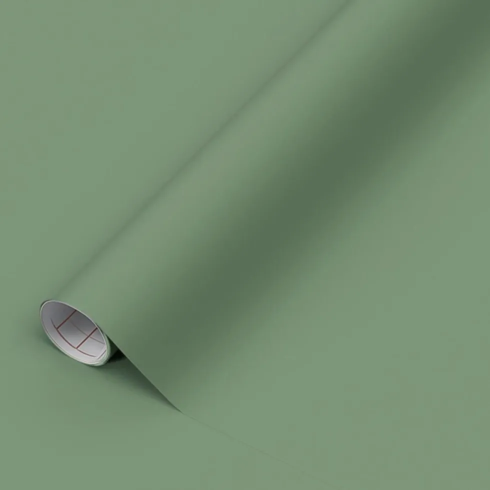 Uni matt Jade green kontaktplast