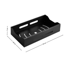 Uttrekkbar hylle medium sort