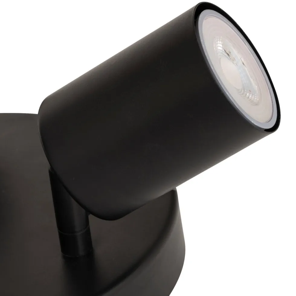 Vico taklampe med 3 justerbare spotter sort 20 cm