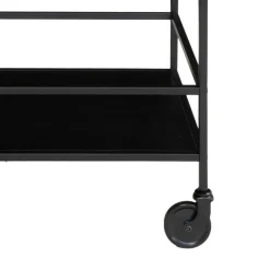 Vita barvogn 68 x 40 x 79 cm, sort metall