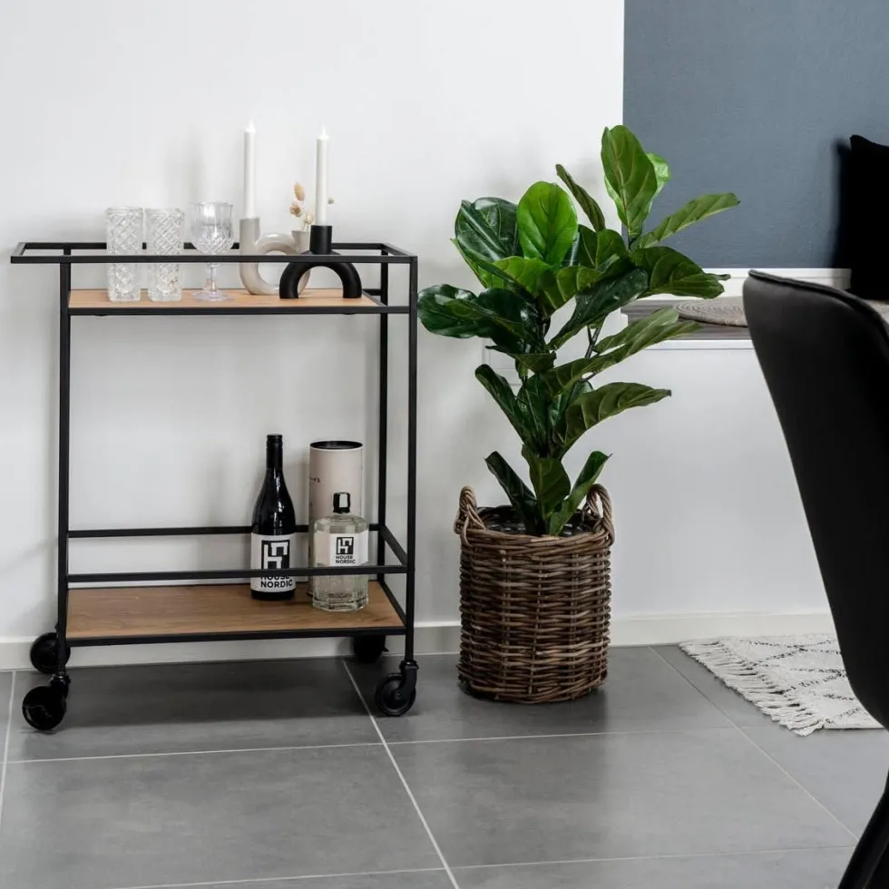 Vita barvogn 68 x 40 x 79 cm, treverk