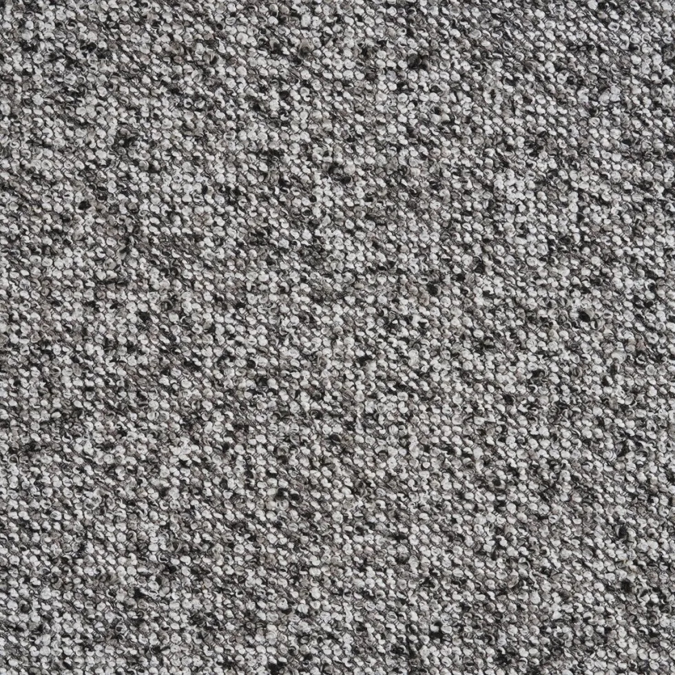 Westport benk bouclé grå 120 x 45 x 44 cm
