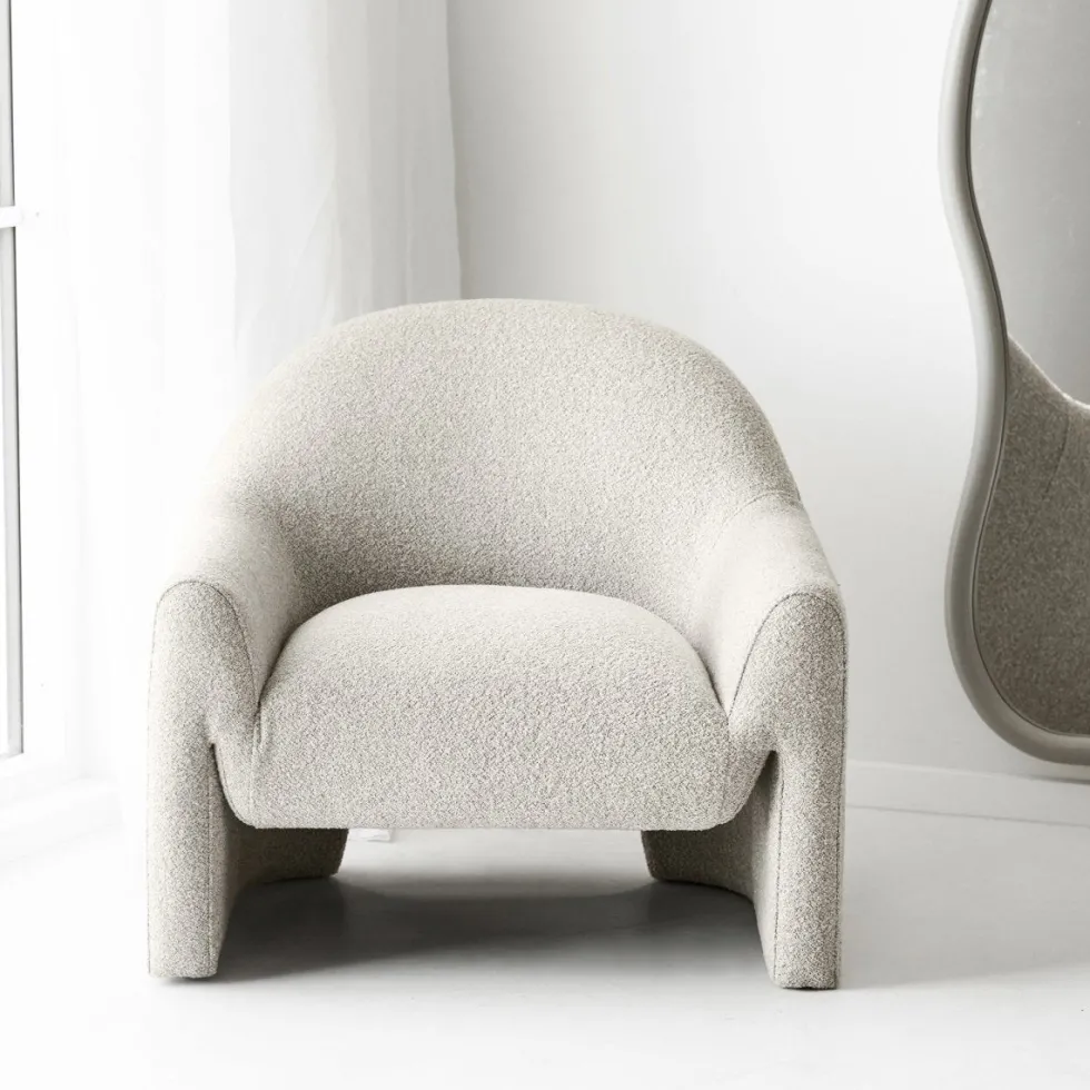 Zahara loungestol beige